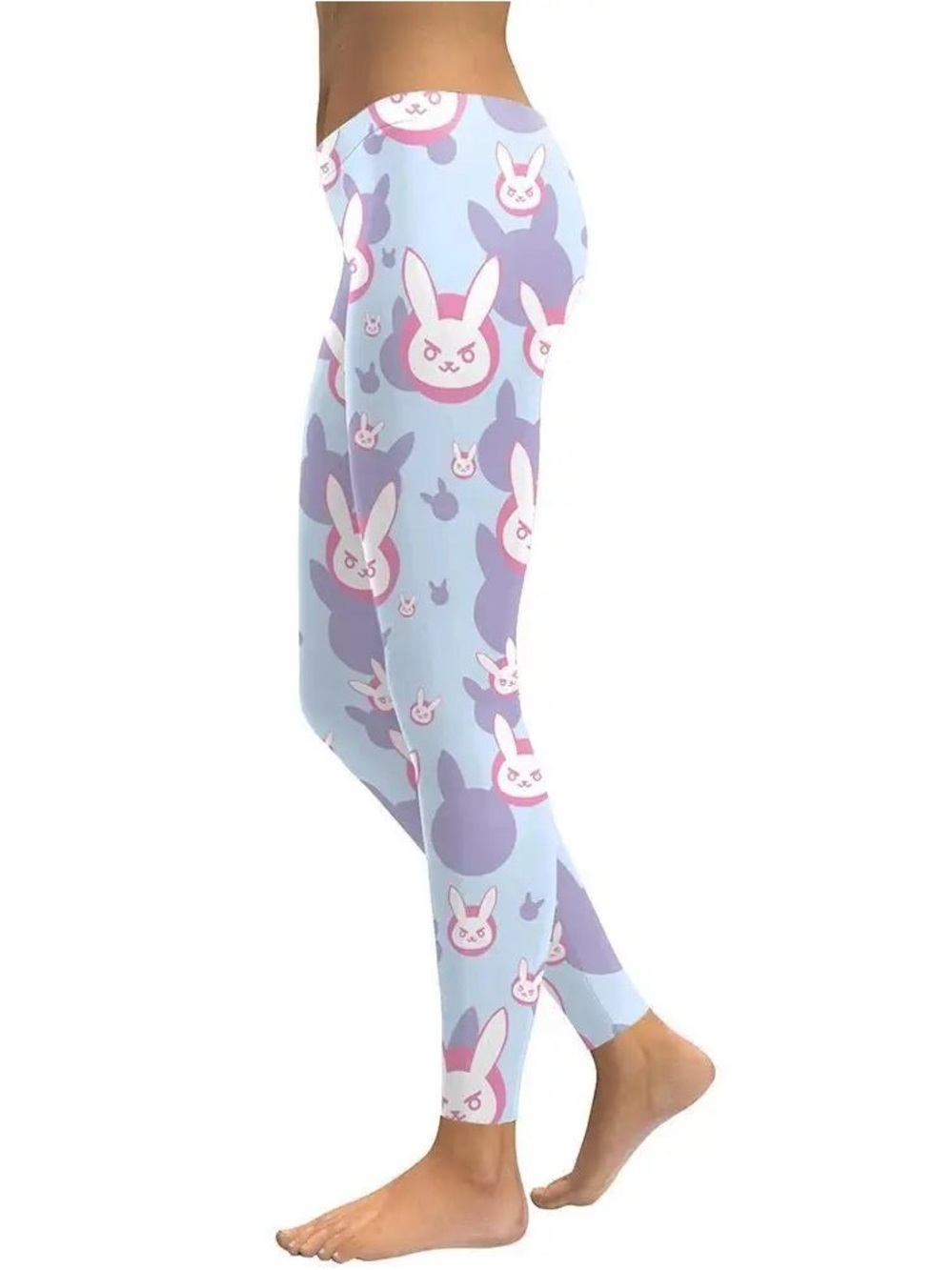 D.VA OVERWATCH LEGGINGS Large NWOT (Waist 13-15)